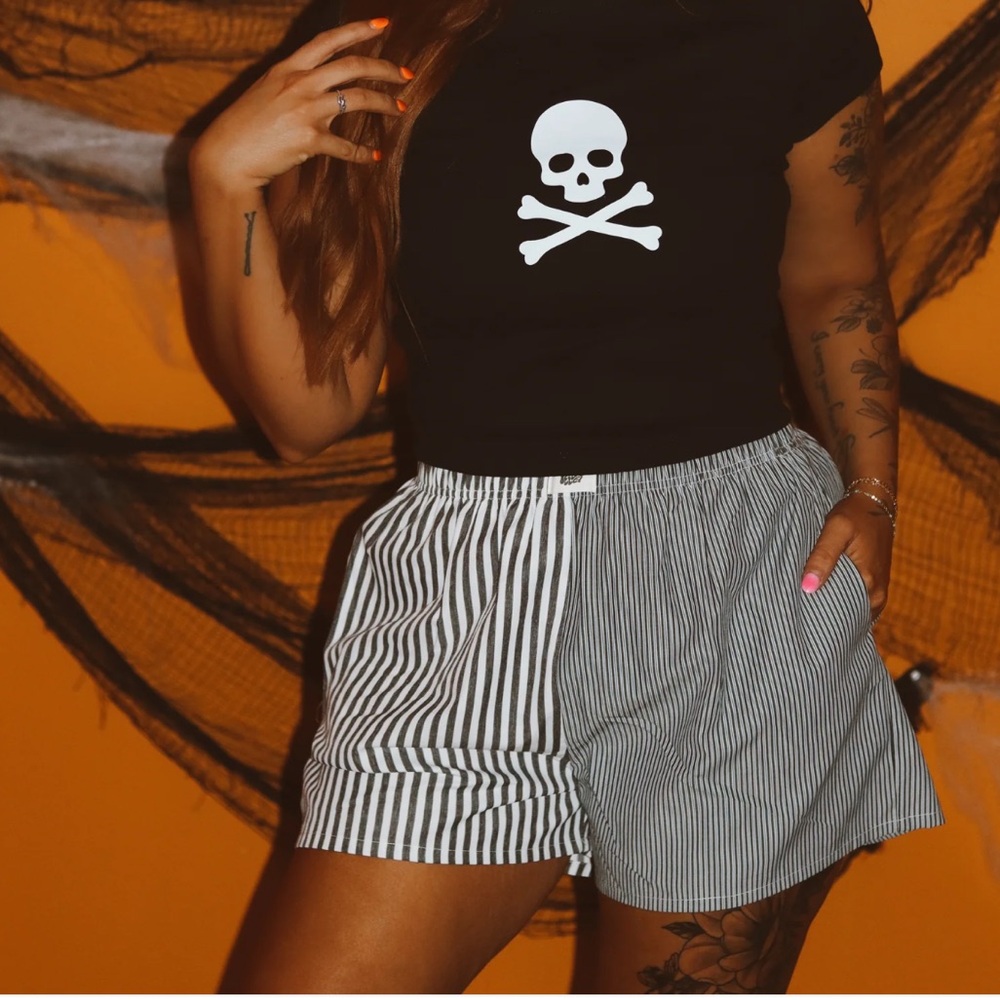 B&B BOXER SHORTS (GREY SPLICE)